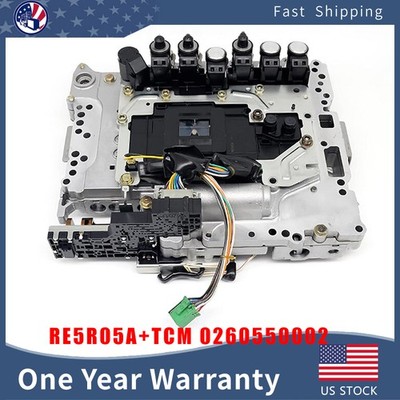 RE5R05A Transmission Valve Body With Solenoid & TCM For Nissan Xterra, Titan - 0260550002