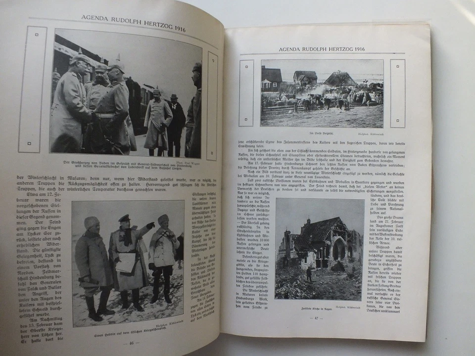 Rudolph Hertzog - Berlin - Agenda 1916 - Image 3 of 4