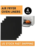 Non Stick Oven Liner Reusable Oven Spill Mat Heavy Duty Kitchen Protector