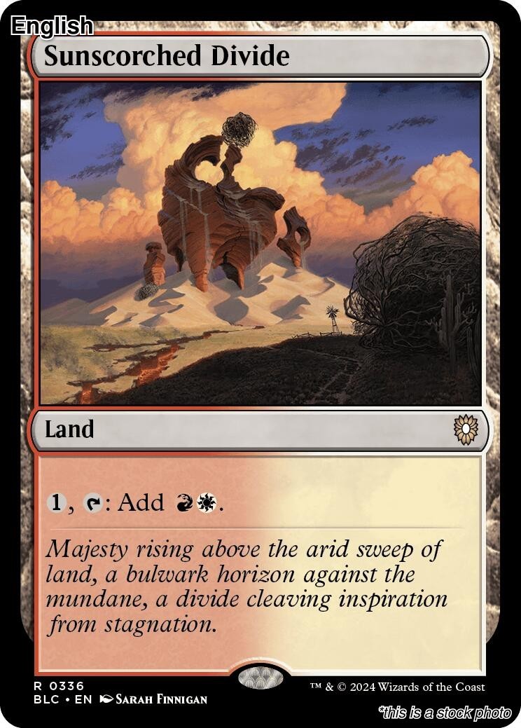 Sunscorched Divide NM [BLC - 336] EN