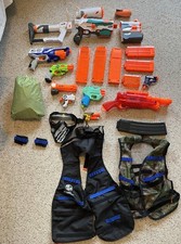 Nerf Dart Blaster Toy Bundle 25 Pieces 200 Value