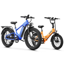 ELECTRIC BIKE 1800W 36MPH EBIKE FOR ADULTS 48V 17.5AH 26" FAT TIRE MOUNTAIN BIKE