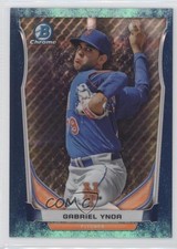 2014 Bowman Chrome Prospects Bubbles Refractor 97/99 Gabriel Ynoa #BCP51 0o9