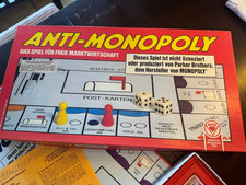 Anti-Monopoly Brettspiel / Top-Zustand, unges...