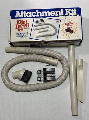 #ad Dirt Devil Attachment Kit Model 192 New Opened Box Royal USA $12.99