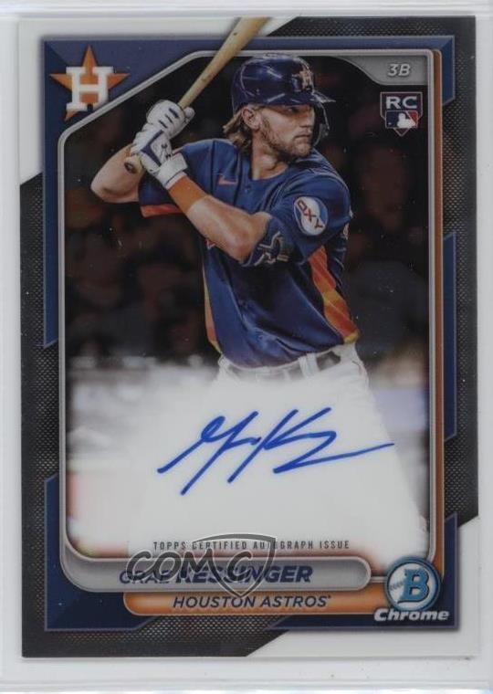 2024 Bowman Chrome Rookie Auto Grae Kessinger #CRA-GK Auto RC 17jx