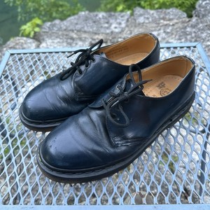 Dr. Martens Windser Lester Men\'s US 8 Womens 9 Blue Docs Loafers Oxford Dr. Martens Windser Lester Navy Blue Canvas Mens Size 10 US  main image 3