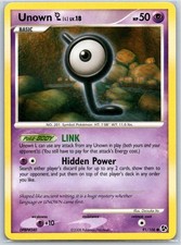Unown [L] Great Encounters 91/106 LP Pokémon Card on eBay