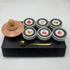 Premium Whiskey Cocktail Smoker Kit with 6 Wood Chips & Metal Filters,Fast Oxida