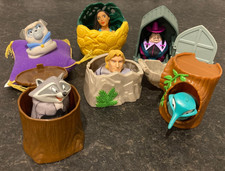Burger King 1996 Disney Pocahontas COMPLETE finger puppet toys Smith Ratcliffe