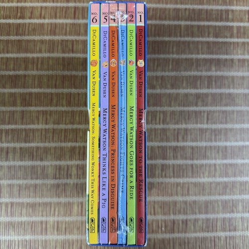 Mercy Watson Boxed Set: Adventures of a Porcine Wonder: Books 1-6 SEALED - Picture 2 of 4