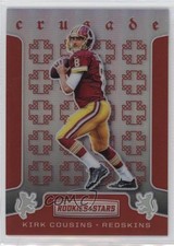 2016 Panini Rookies & Stars Crusade Red 82/99 Kirk Cousins #18 5by