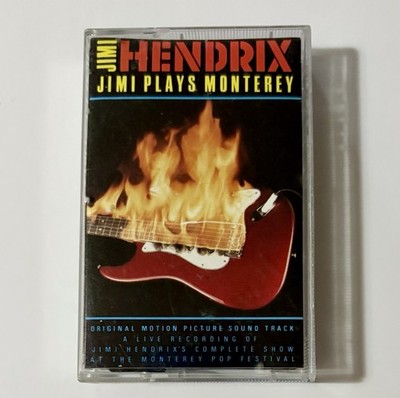 Jimi Hendrix - Jimi Plays Monterey Soundtrack (Cassette Tape, 1986) 92 53584
