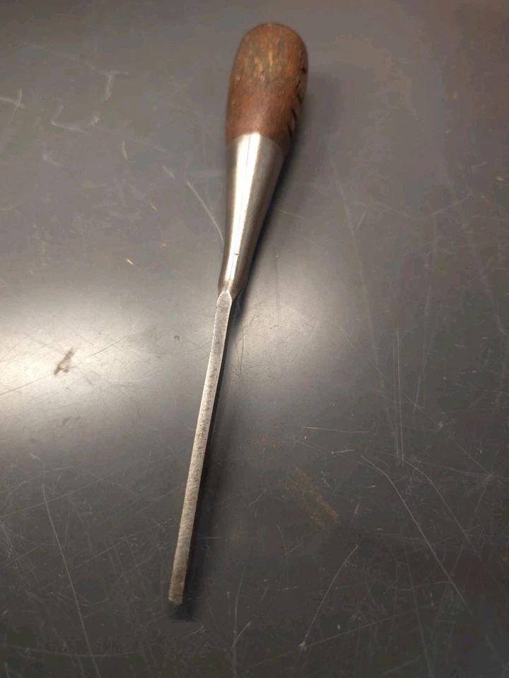 RARE 1/8" Stanley Everlasting Chisel Butt Chisel  - Image 4 of 4