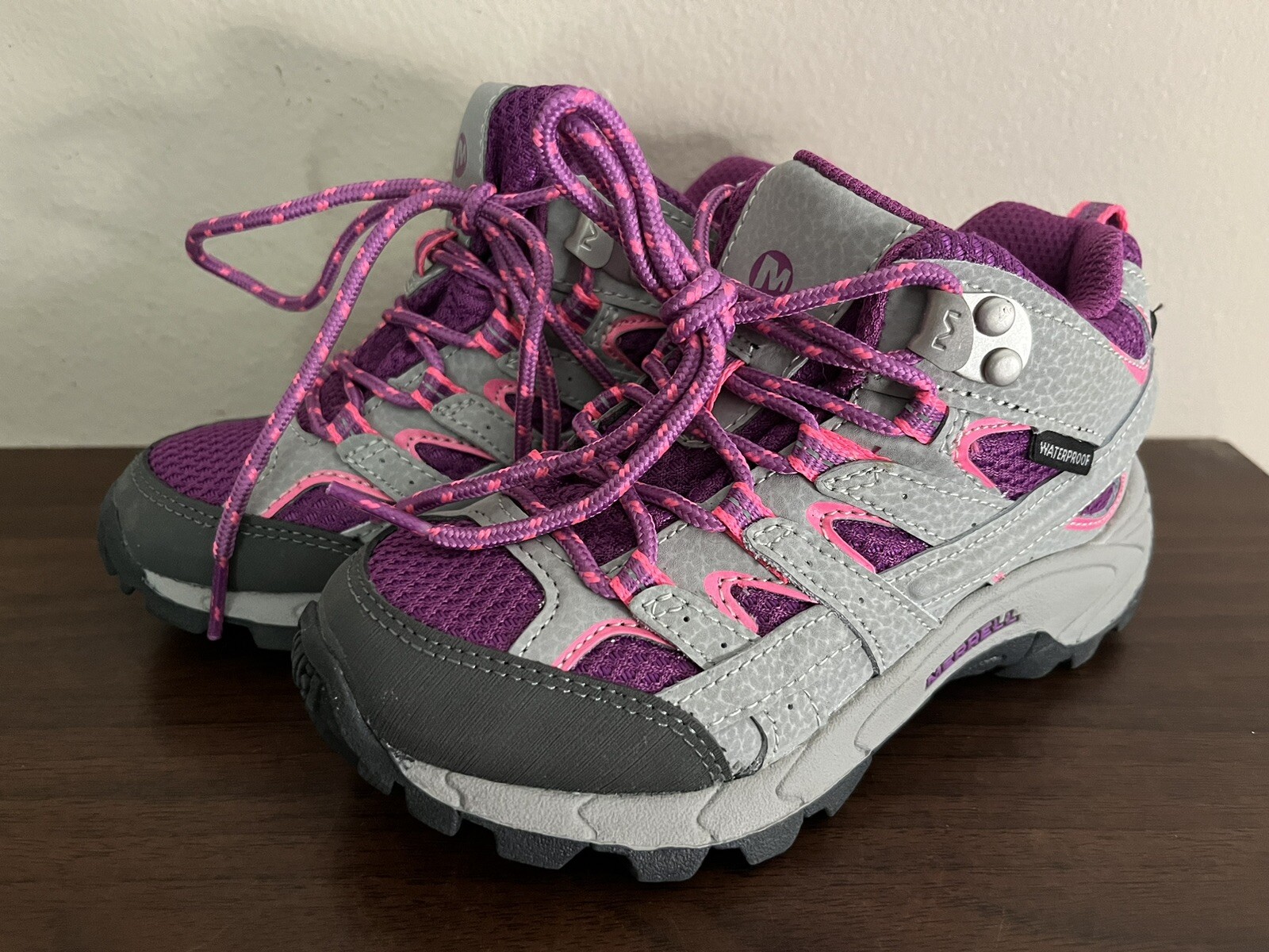 Stivali da trekking all'aperto Merrell Moab 2 unisex giovani taglia 10 5 W piloma bacca