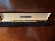 Ernst / Elk Creek Vintage Hand Blown Glass Pen - Never Been Used with Case