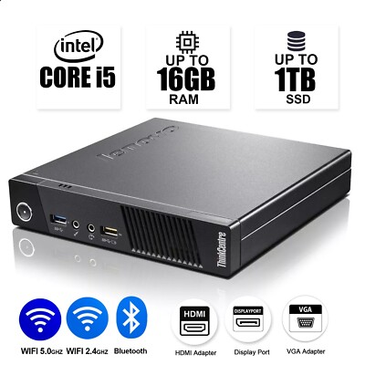 Mini PC ThinkPad Lenovo ThinkCentre M90q Gen Core I5-14500 16GB