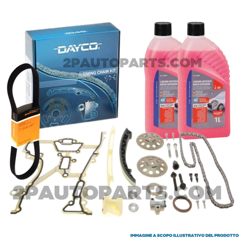 Kit Chaîne De Distribution Pour Opel Agila, Astra, Corsa, Meriva - Neuf