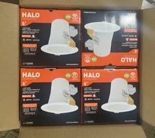 4, HALO CEZ6126E26WBICAT LampBased Direct Mount Recessed Light Canless EZ-Trim!*