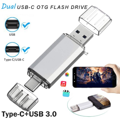 128 GB USB 3.0 Type C Dual OTG Flash Drive Memory Stick Pen Drive Data Storage - Picture 2 of 11