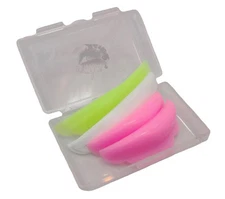 Eyelash Perming Lash Lifting Silicone Lash Pads Eye Shield Guards 3 Prs: S,M,L
