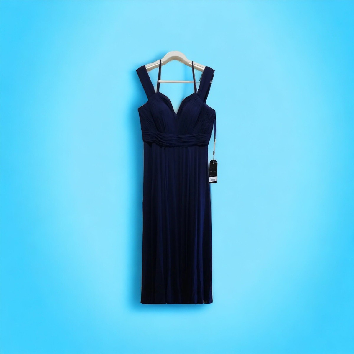 Cinderella Divine Formal Long Dress Navy Blue Bridesmaid Prom Wedding Sz 16  NWT | eBay