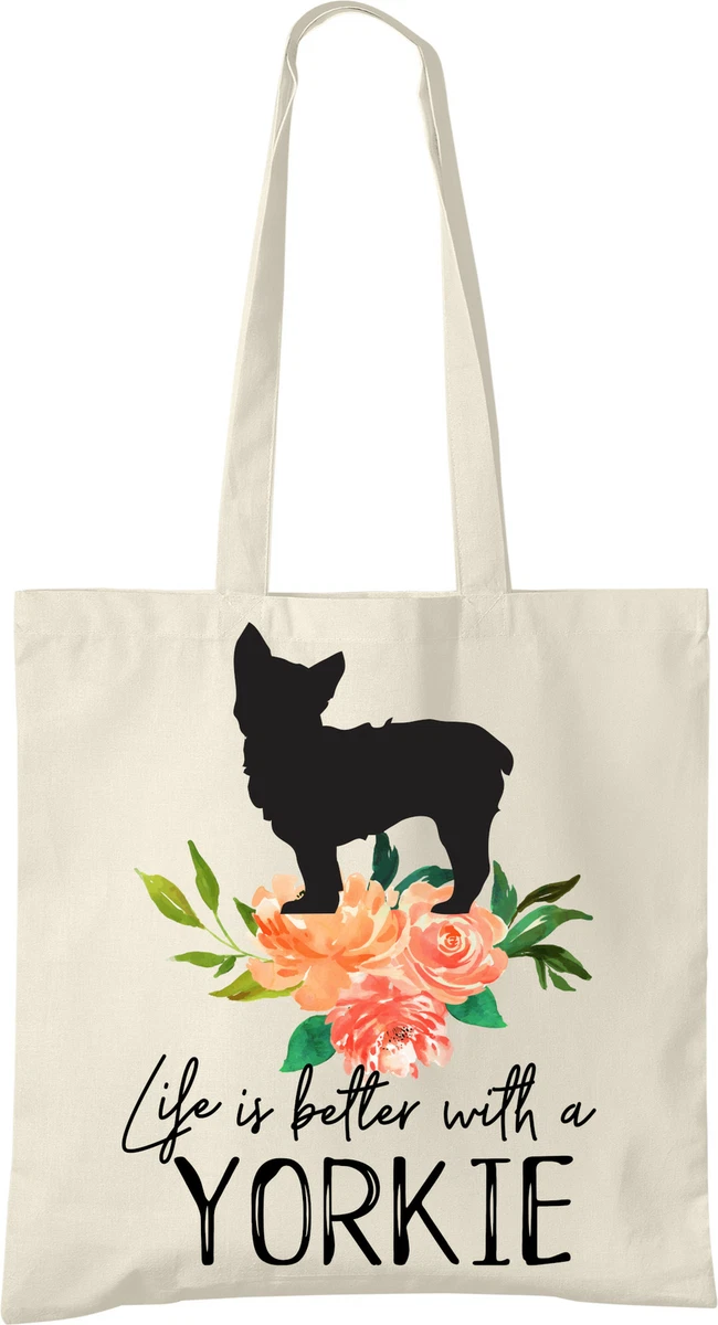 Yorkie tote bag sales
