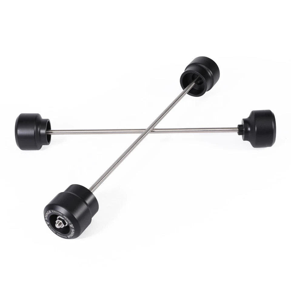 Protector deslizante eje rueda delantera trasera para Yamaha FJ09 MT-09 Tracer 900/GT Foto 4 de 4