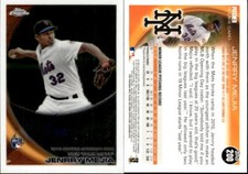 2010 Topps Chrome Rookie Autographs #200 Jenrry Mejia Auto - NM-MT