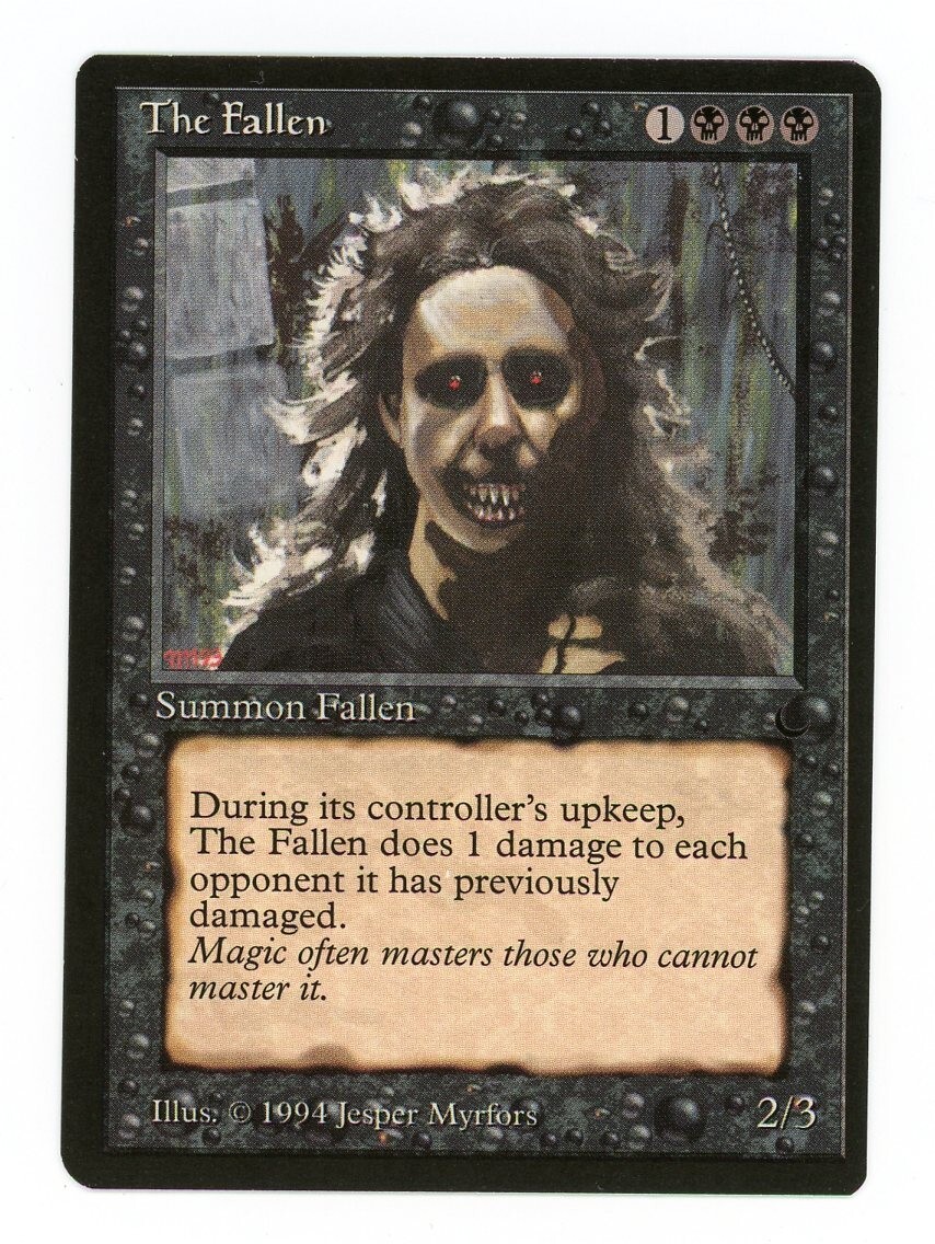 Magic the Gathering The Dark  The Fallen  NM  MTG  Black  Uncommon