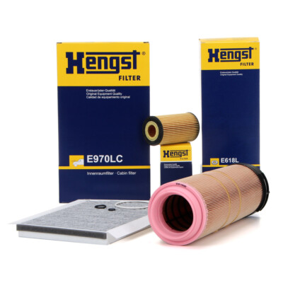 HENGST Filterset für MERCEDES W203 CL203 S230 C 200/220 CDI C209 220 CDI OM646