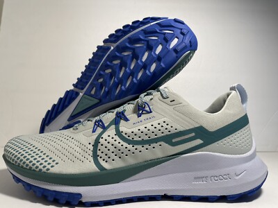 Nike React Pegasus Trail 4 Mineral Teal Blue Green Shoes DJ6158-005 Men Size 14