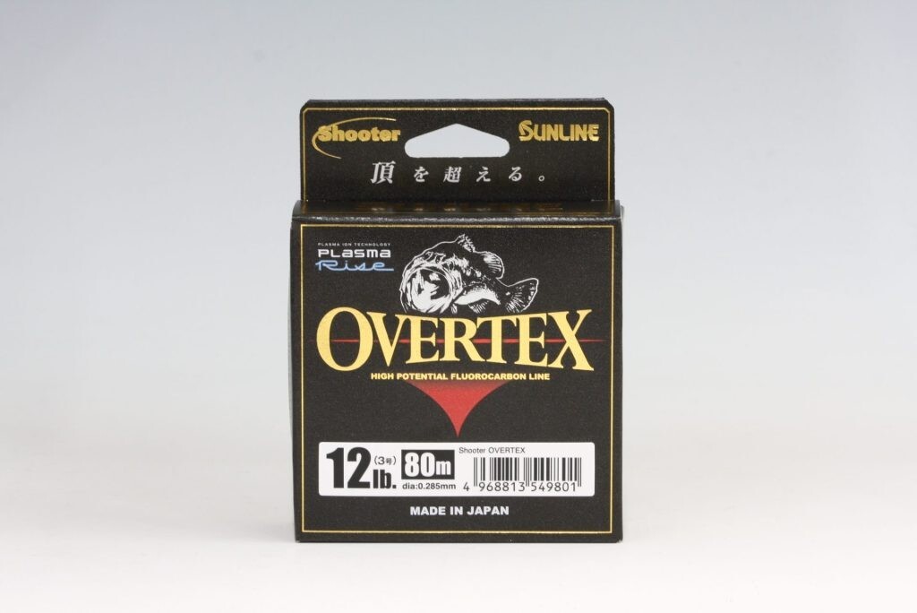 SUNLINE Shooter OVERTEX Fluorocarbon 80m #5color, for Freshwater Fishing Line