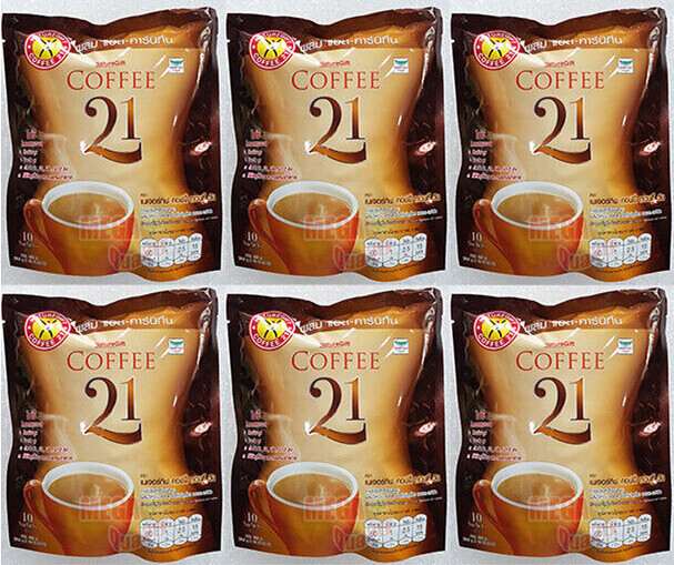 6 x NatureGift Coffee 21 Plus L-Carnitine Slimming Lose weight Fast 10  Sachets | eBay