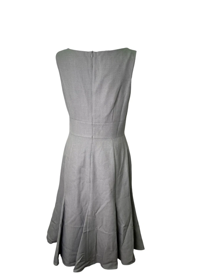 EVIE COLLECTION Jacket & Dress Size Small 10 Fit & Flare Grey Smart Womens EU38 - Image 4 of 4