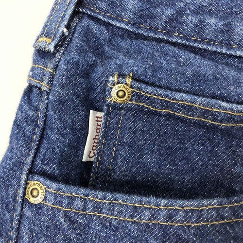 Carhartt Jeans Men’s Size 50x32 Work Denim Pants Jeans Big & Tall Medium Wash - Picture 6 of 8