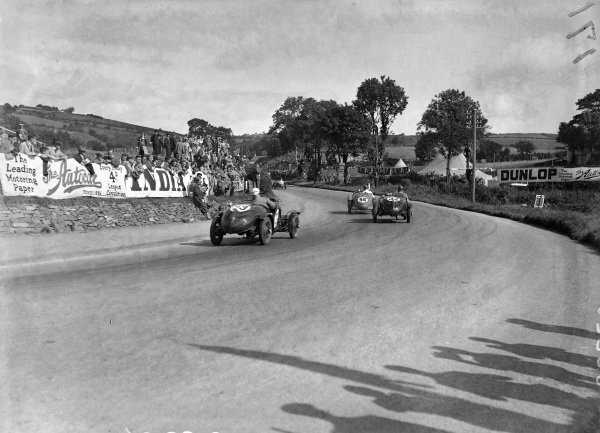 James Barnes WE Bullock 1935 Singer 9 Le Mans Replica Racing Vintage Photo 3  