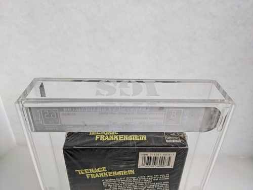 Graded VHS Teenage Frankenstein Cult Horror IGS 1991 Sealed 1957 Box 8 Seal 6.5 - Picture 9 of 24