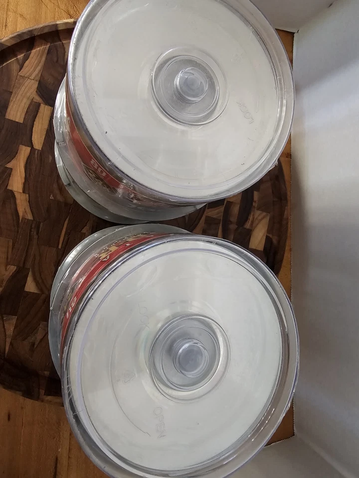 (2) 100 CD-R DATA TDK LOT 200 TOTAL Sealed 700MB. 24x 80 Min - Image 3 of 3