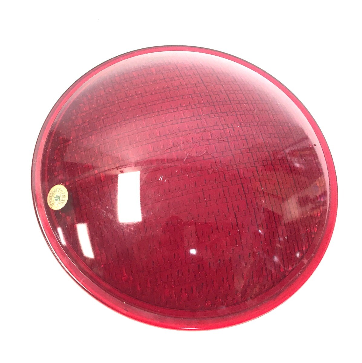 Vintage Guide DH-49 Red Bullet Marker Lights Harley