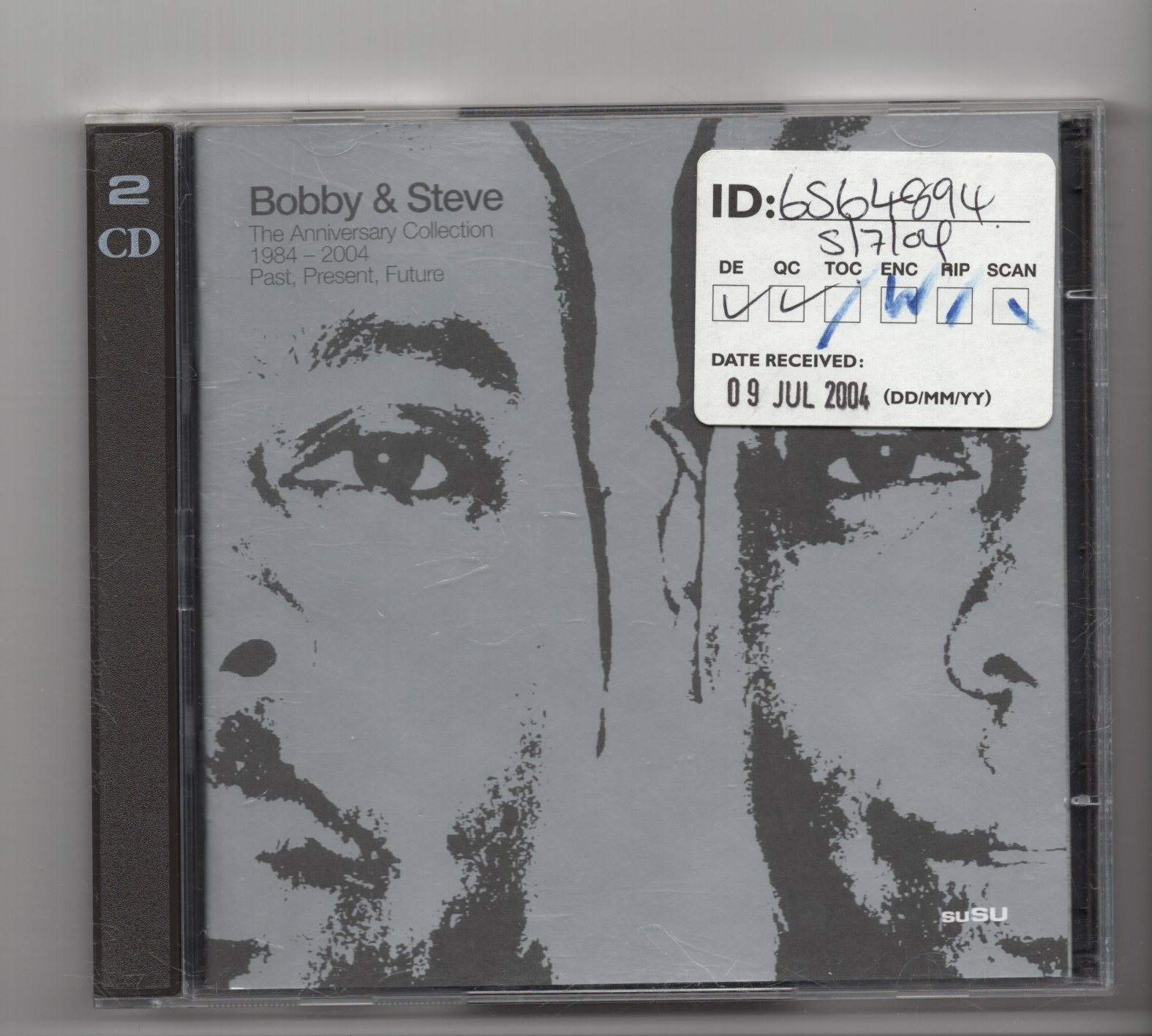 (JP303) Bobby & Steve, The Anniversary Collection 1984-2004 - 2004 double CD