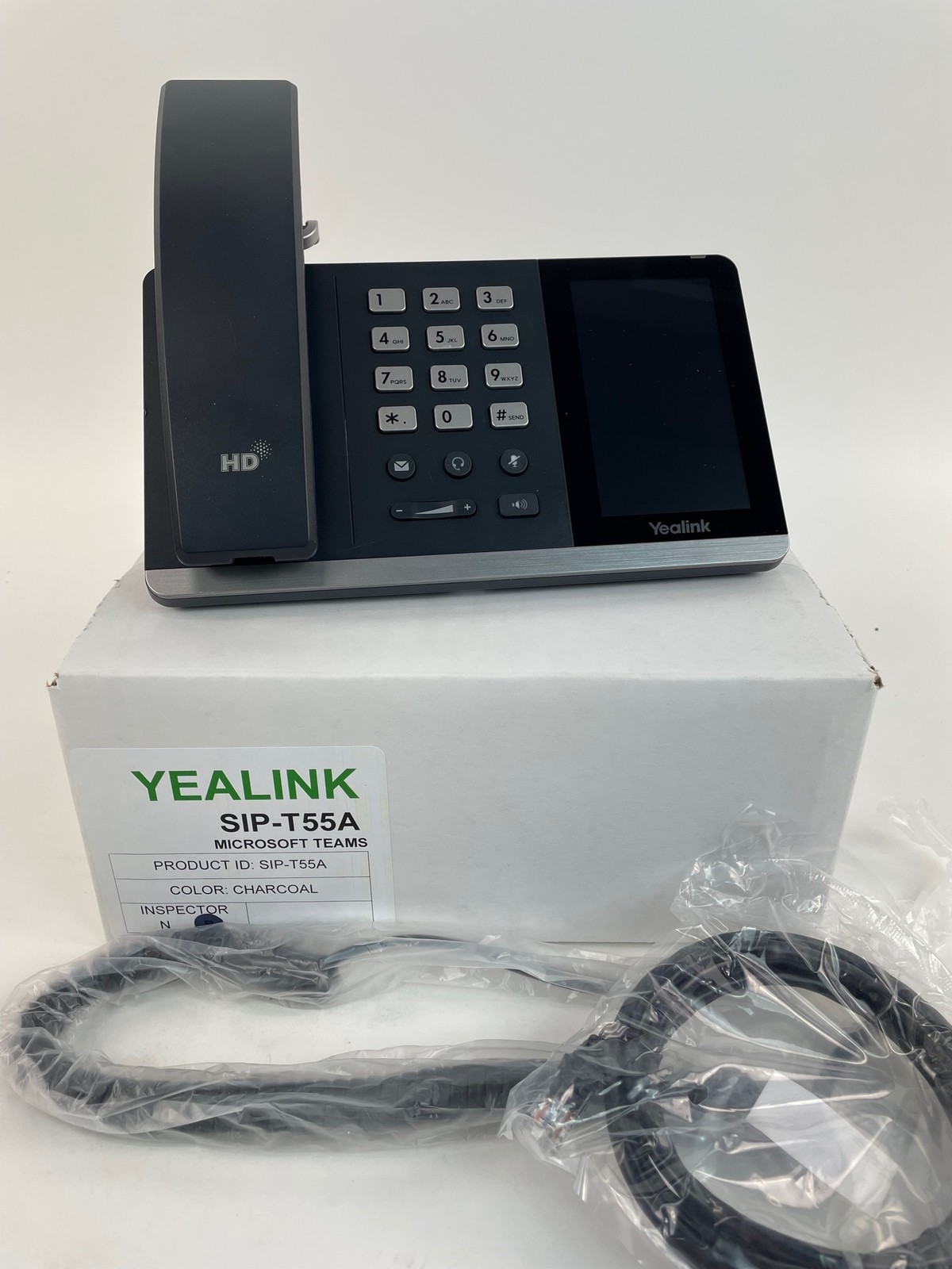 Yealink SIP-T55A Gigabit IP Phone T55A - Microsoft Teams - Bulk | eBay