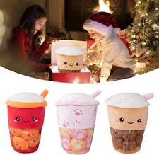 Squishmallow Plush Toy Pillow Cushion Kids Birthday Gift Bubble Tea Boba Cup