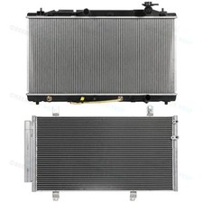 Aluminum A/C Radiator & AC Condenser Cooling Kit for Toyota Avalon Camry Venza