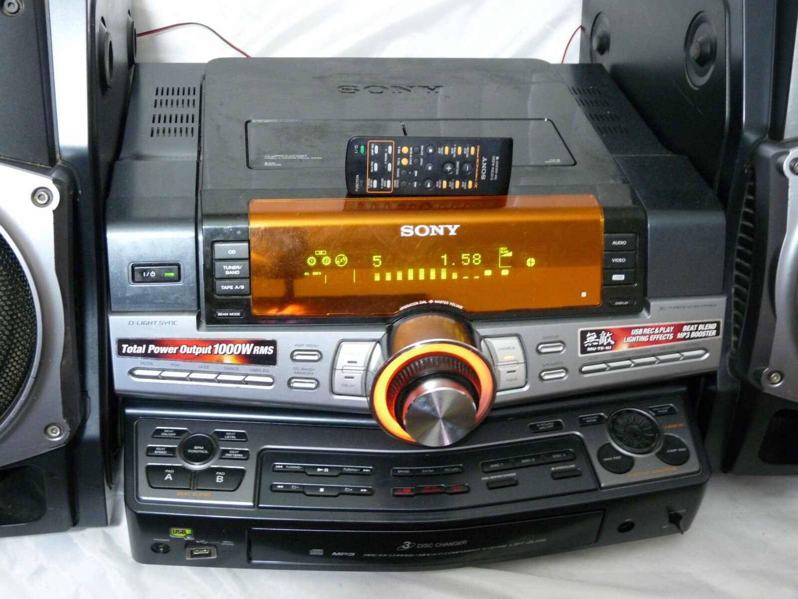 sony hifi music system 1000w