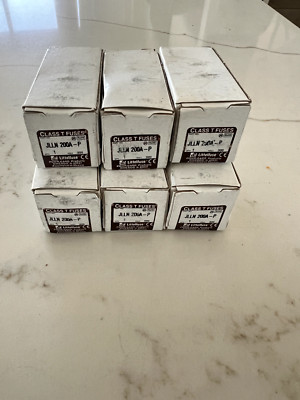 Littlefuse JLLN0200, JLLN-200, JLLN-200A Fuse 6 Fuses 6 pack