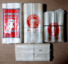 LOTTO DI PACCHETTI DI FILO DA CUCITO SU ROCCHETTI IN LEGNO PRIMI 900