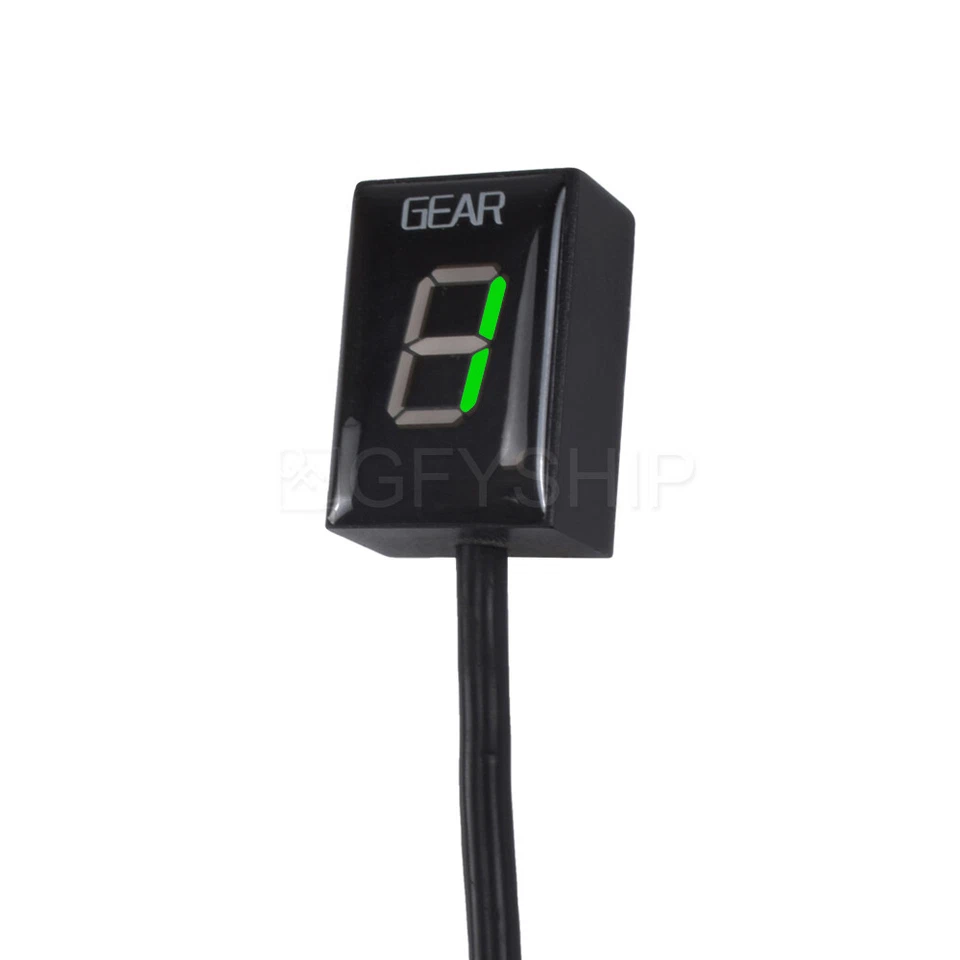 Indicador de engranajes digital para motocicleta Triumph Tiger 800 ABS 2014-2020 Foto 4 de 4