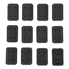 Fit M-Lok Rail Cover Low Profile SNAP-IN Slot Covers for MLOK System Black