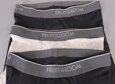 Fruit of the Loom Men's Coolzone Boxer Briefs  6 Pack-Black/Gray Color Size Smal